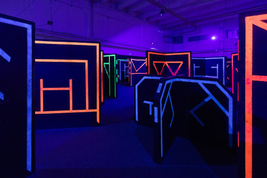 Innenraum LaserTag Halle