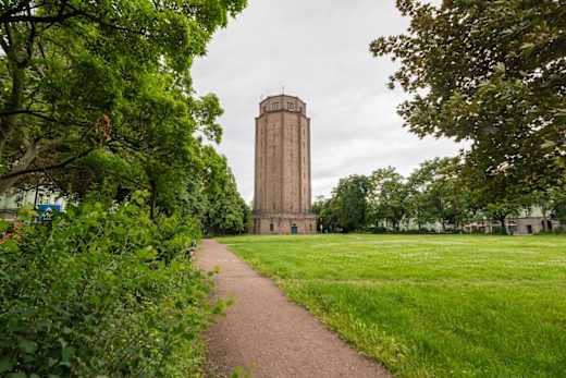 Umgebung Wasserturm Süd Halle