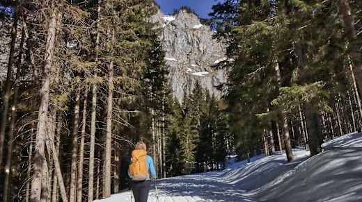 Aufstieg über die Russenstraße