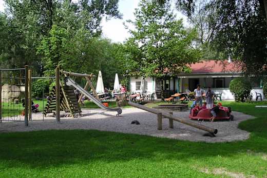 Rimsting Stranbad mit Spielplatz
