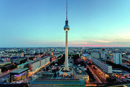 Alexanderplatz mit Fernsehturm
