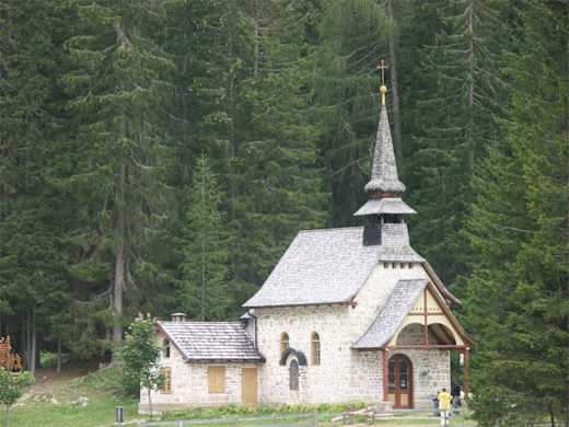 Kapelle Pragser Wildsee