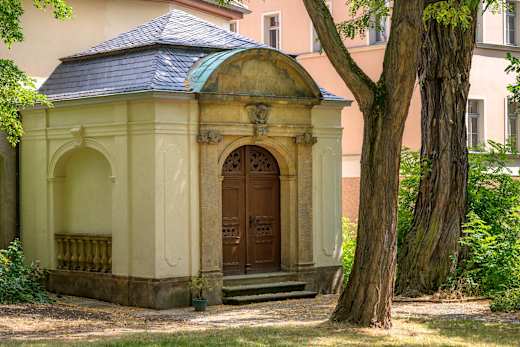 Außenansicht des Kassengewölbes