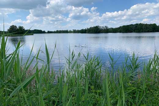 Blick auf einen der zahlreichen Seen