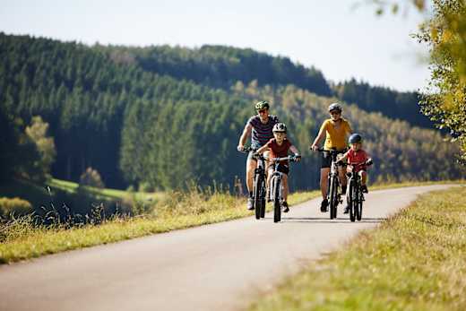 Dahingleiten auf dem Ruwer-Hochwald-Radweg