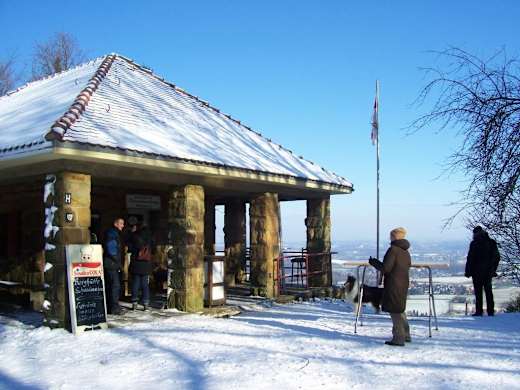 Schwedenschanze im Winter