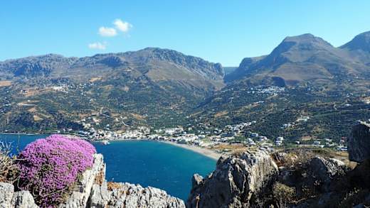 Gipfelblick nach Plakias