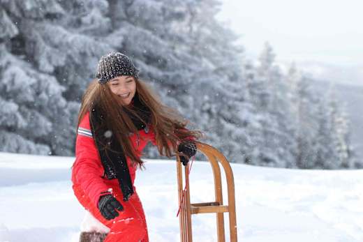 Rodeln im Oberharz