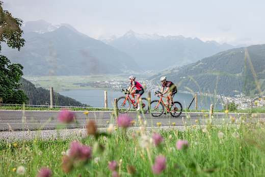 Biketour zum Gasthof Mitterberg mit Blick auf den Zeller See
