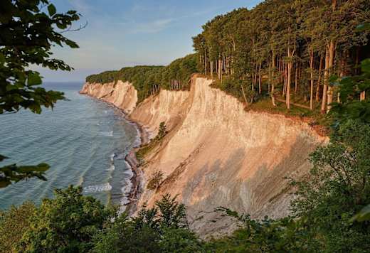 Kreidefelsen auf der Insel Rügen