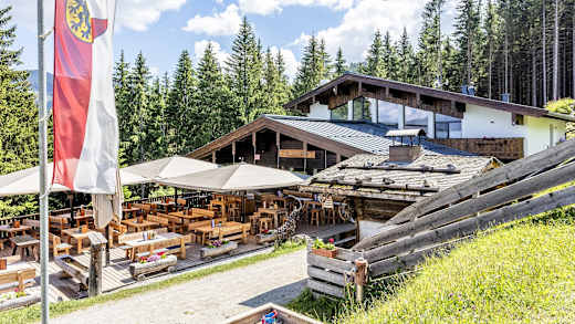 Berggasthof Enzianhütte in Thumersbach