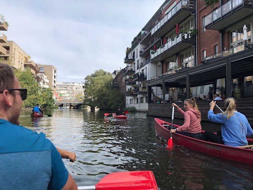 Durch die grüne Lunge Leipzigs