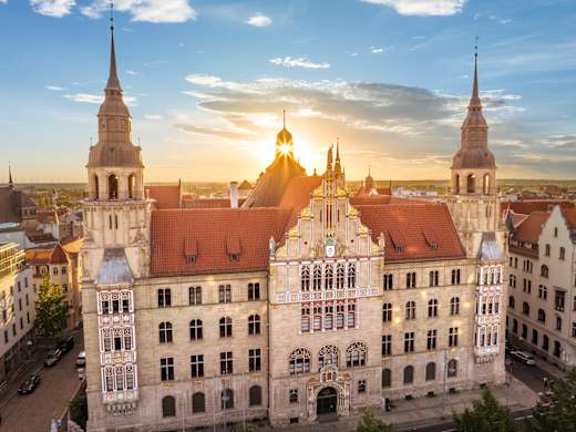 Landgericht Halle, Ostseite