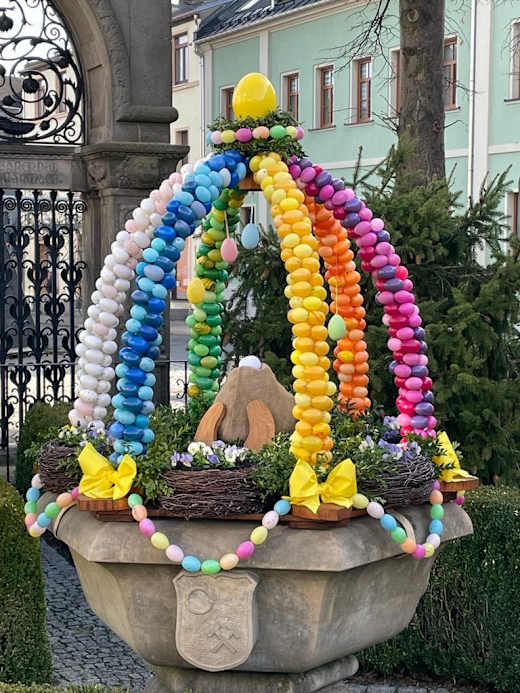 Osterbrunnen Ehrenfriedersdorf 2024