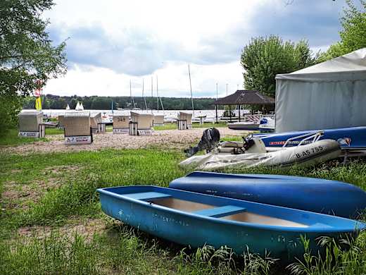 Wassersportcenter am Wannseeufer, Foto: terra press Berlin