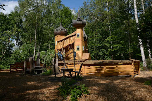 Zarenschloss im Familiengarten, Foto: Familiengarten Eberswalde