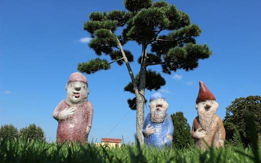 Schlosspark-Zwerge, Foto: Tourismus und Kultur Oranienburg gGmbH, Lizenz: Tourismus und Kultur Oranienburg gGmbH