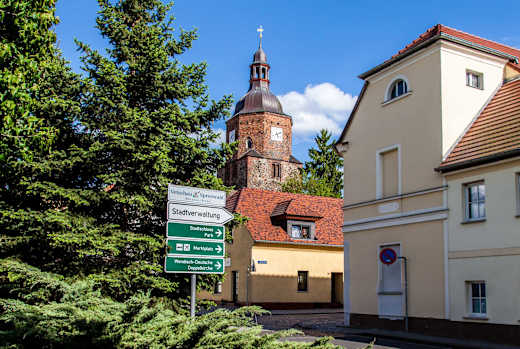 Wendisch-Deutsche Doppelkirche, Foto: Stadt Vetschau/Spreewald, Foto: Stadt Vetschau/Spreewald , Lizenz: REG Vetschau mbH
