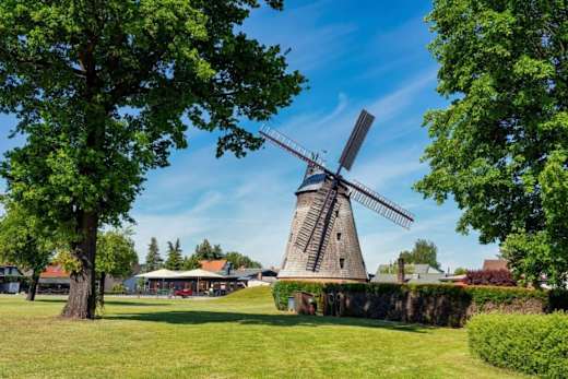 Holländermühle Straupitz, Foto: Mühlenverein Holländermühle e.V. Straupitz