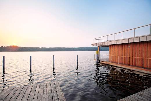 Bootsliegeplatz INSELHOTEL Potsdam-Hermannswerder , Foto: Reinhardt & Sommer, Lizenz: INSELHOTEL Potsdam