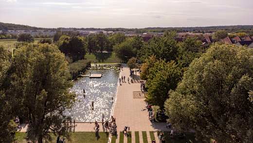 Volkspark Potsdam - Wasserspielplatz, Foto: André Stiebitz , Lizenz: PMSG