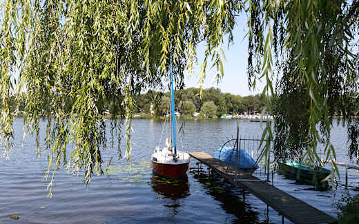 Blick auf den Schwielowsee in Caputh, Foto: André Stiebitz, Lizenz: Potsdam Marketing und Service GmbH