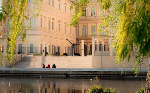 Blick von Freundschaftsinsel auf Museum Barberini, Foto: Nadine Redlich, Lizenz: Potsdam Marketing und Service GmbH