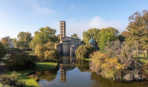 Friedenskirche im Park Sanssouci, Foto: André Stiebitz, Lizenz: PMSG/ SPSG
