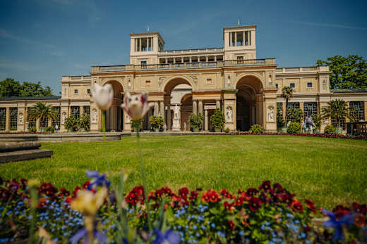 Orangerieschloss im Park Sanssouci, Foto: Julia Nimke, Lizenz: PMSG/SPSG