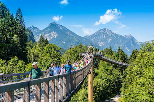 Füssen, Baumkronenweg Ziegelwies