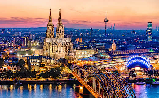 Blick auf den Kölner Dom