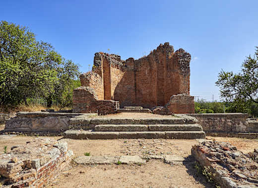 Estoi - Faro, Römische Ruinen von Milreu