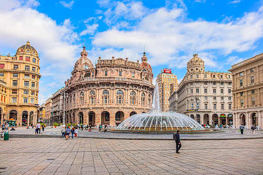 Genua, Piazza De Ferrari