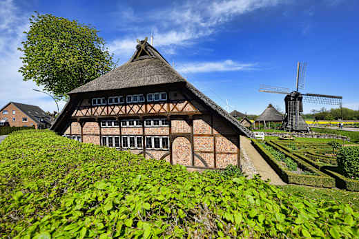 Hamburg, Freilichtmuseum Rieck - Haus