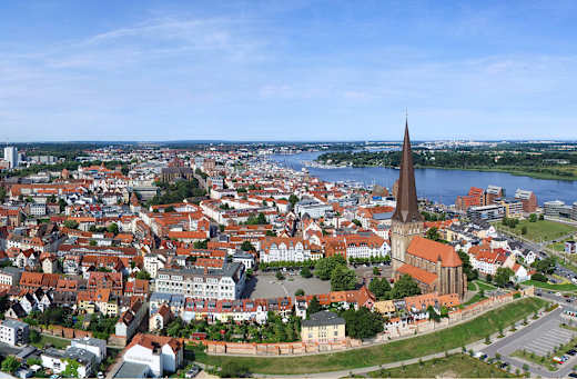 Blick auf die Östliche Altstadt