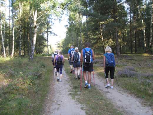 Nordic Walking rund um Lindow (Mark), Foto: Herr Wolff