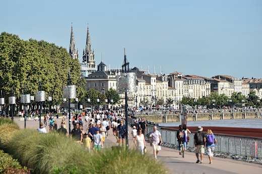 Bordeaux, Uferpromenade