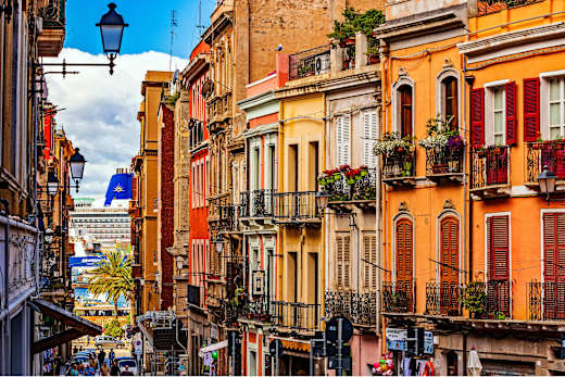 Cagliari, Quartiere Marina