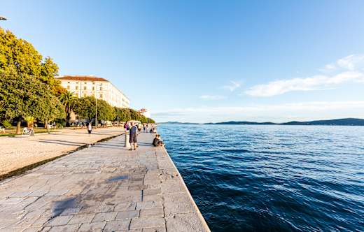 Zadar, Uferpromenade