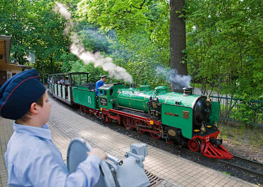 Dresden, Großer Garten, Parkeisenbahn