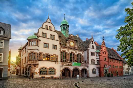 Freiburg, Altes und Neues Rathaus