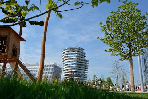 Hamburg, Spielplatz Grasbrookpark
