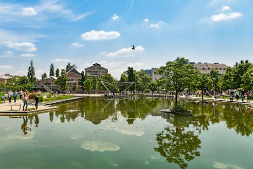 Budapest, Millenáris Park