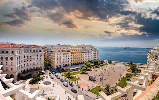 Thessaloniki, Aristotelous-Platz