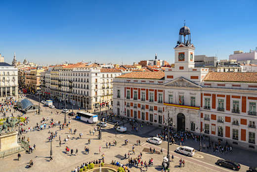 Madrid, Plaza Puerta del Sol