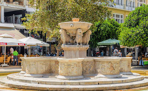 Iraklio, Morosini-Brunnen