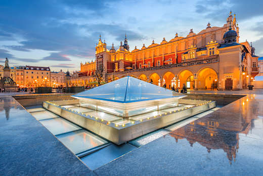 Kraków, Galerie der polnischen Malerei des 19. Jh. in der Tuchhalle
