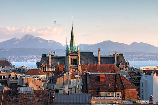 Lausanne, Kirche St. François Lausanne
