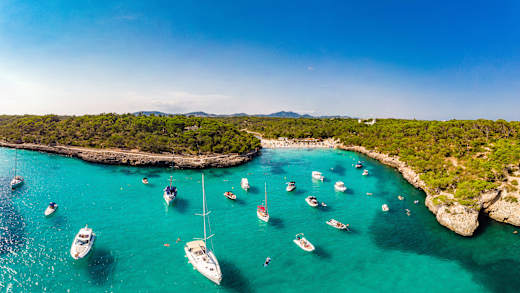 Cala Mondrago, Cala Mondrago