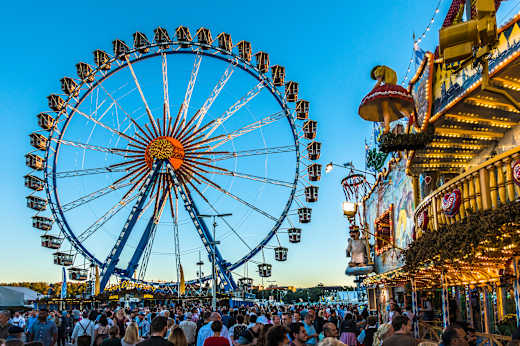 München, Oktoberfest-Riesenrad